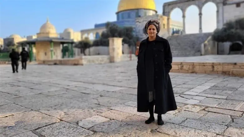 אילה בן גביר בהר הבית 