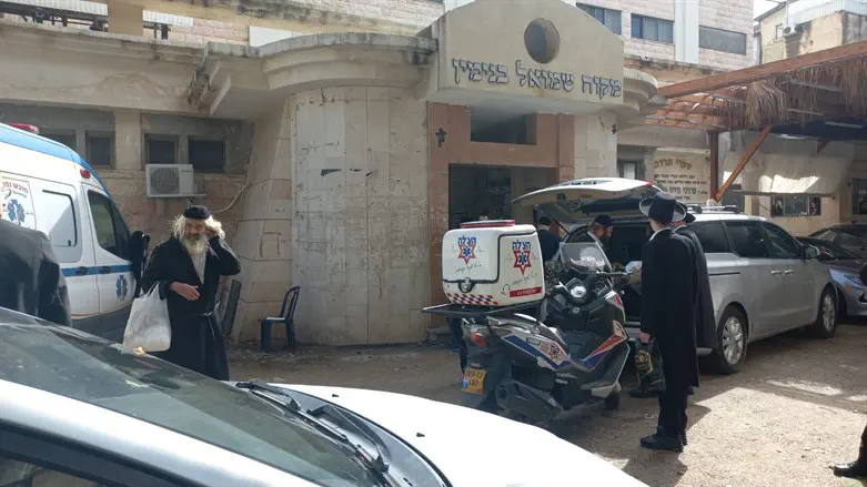 כוחות ההצלה במקווה בבני ברק