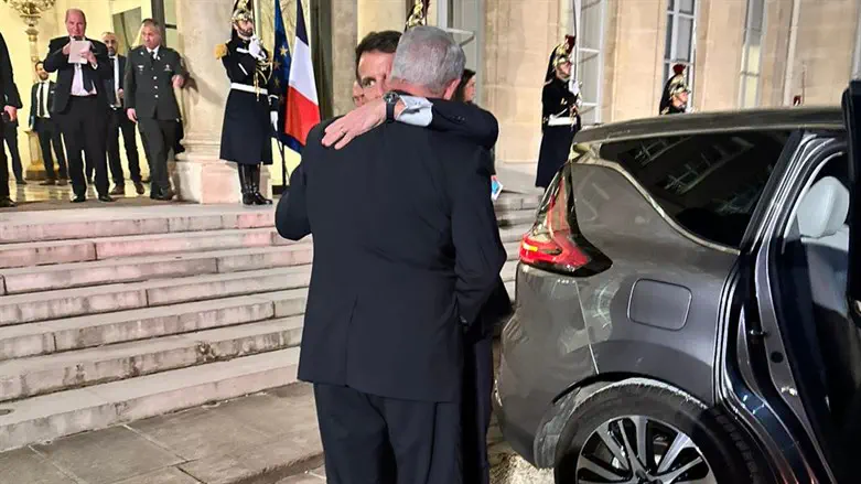 נתניהו ומקרון