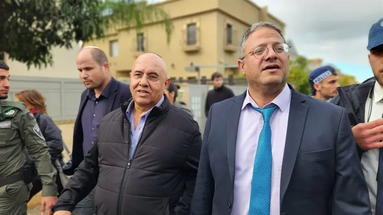 Itamar Ben-Gvir in Gedera