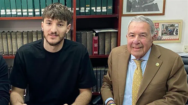 רומן סורקין ושמעון מזרחי