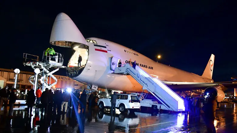Iranian plane carrying aid to Syria