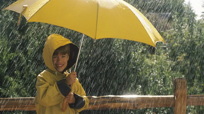 מי צריך מטרייה, בסך הכול קצת מים. אילוסטרציה