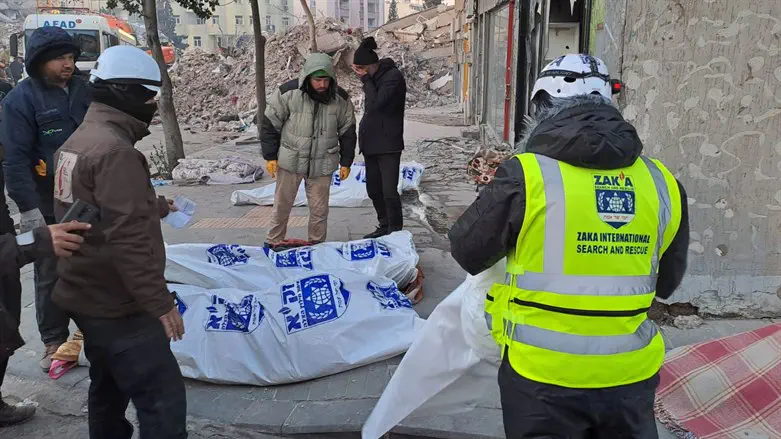 ZAKA volunteers in Turkey