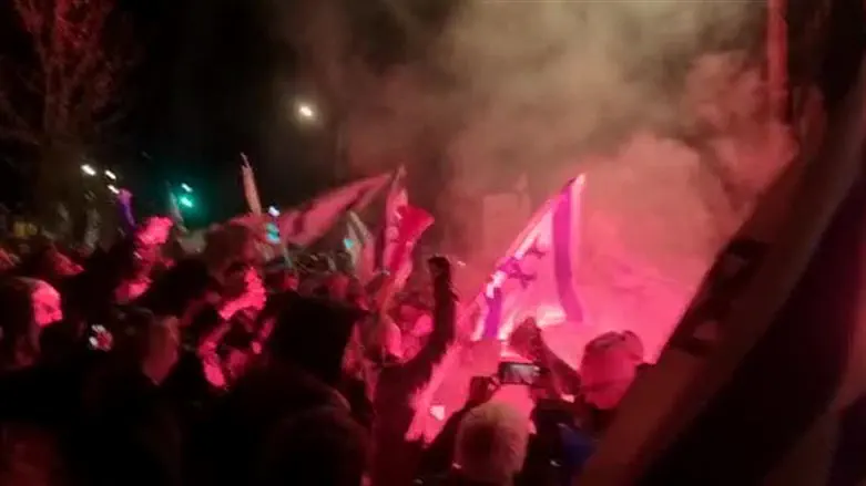 Акция протеста. Иллюстрация