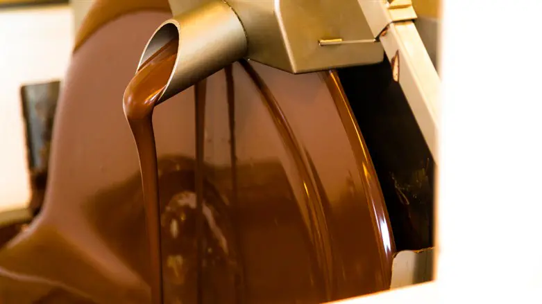 Жидкий шоколад. Иллюстрация
