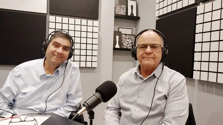 אלי אסקוזידו עם דודו סעדה