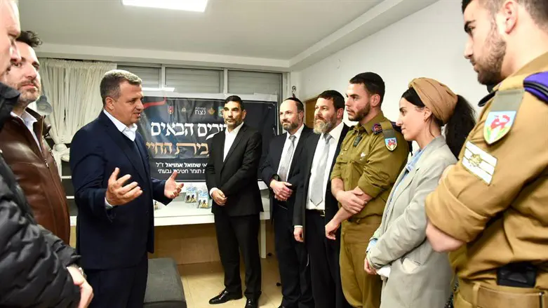 חנוכת בית החייל החרדי ברמת גן