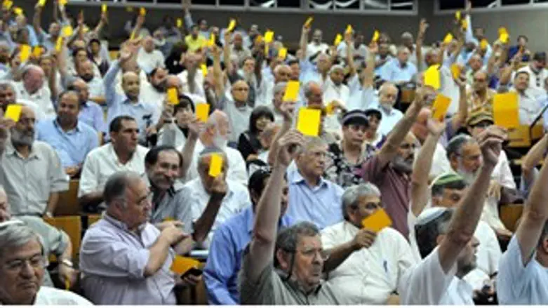 צירי המפד"ל מצביעים