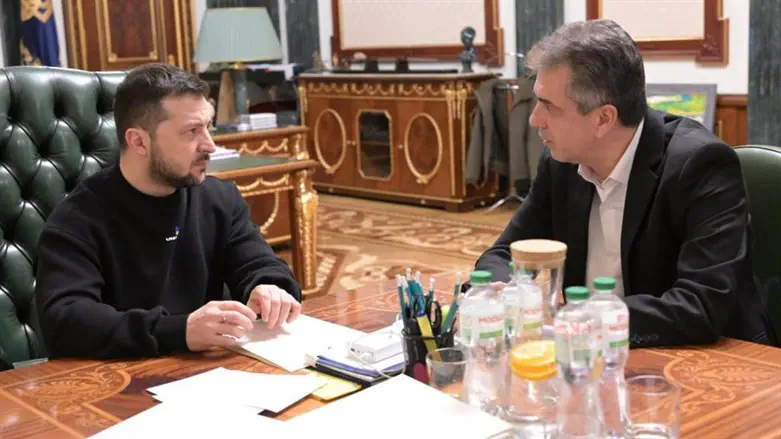 Эли Коэн и Владимир Зеленский
