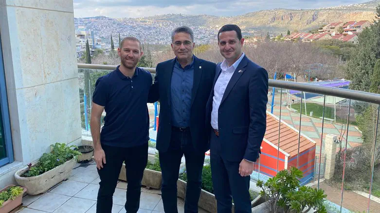 ח"כ אוהד טל עם קונינסקי ורובין