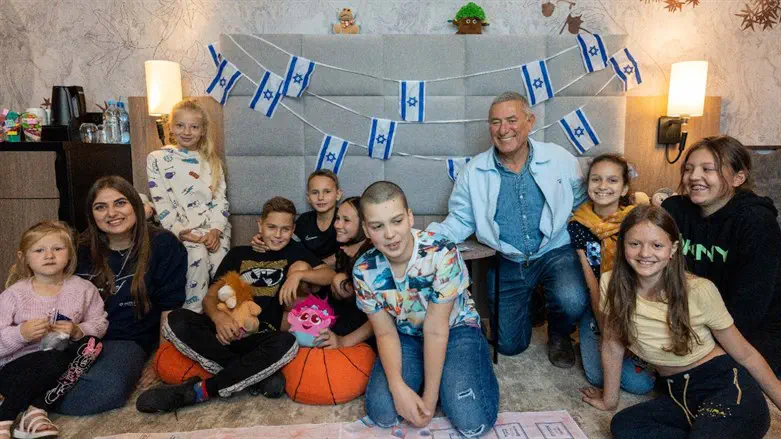 Chairman of The Jewish Agency Maj. General (Res) Doron Almog in Warsaw, Poland w