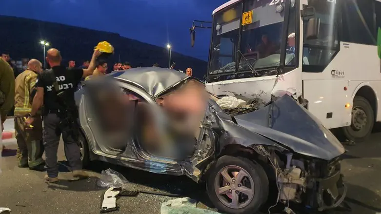 התאונה סמוך למודיעין עילית
