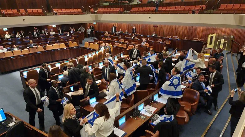 opposition leaders with Israeli