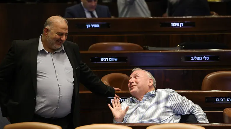 Mansour Abbas and Dudi Amsalem