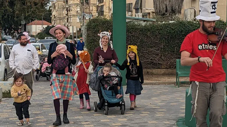 משתתפי התהלוכה