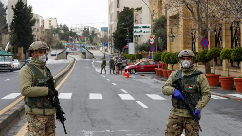 Солдаты иорданской армии