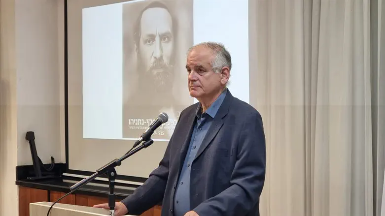 ד"ר עידו נתניהו באזכרה לסבו