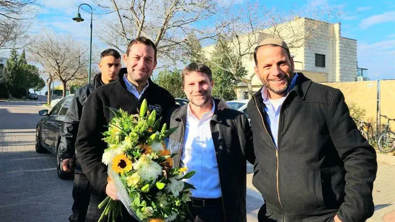 השר סמוטריץ' ויוסי דגן בנופי נחמיה