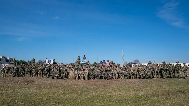 IDF, Greek, and US militaries hold joint exercise