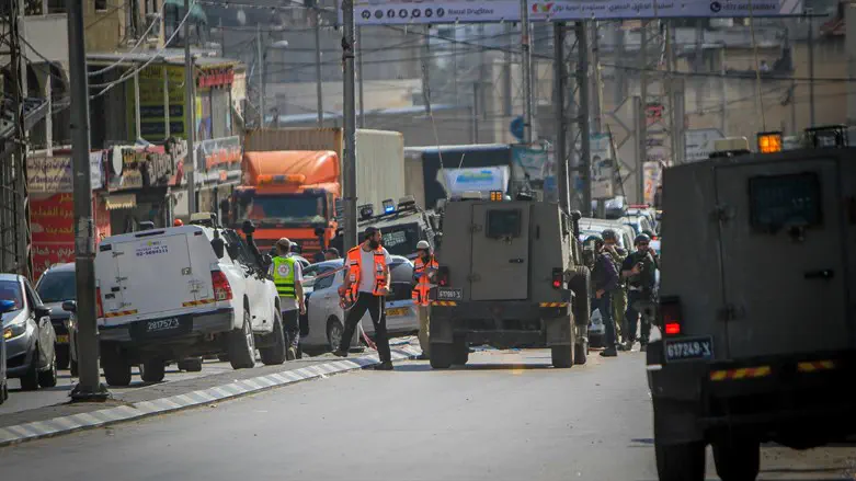 На месте теракта в Самарии