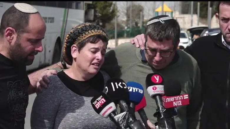 Esti and Shalom Yaniv, parents of Hillel and Yagel, Hy"d