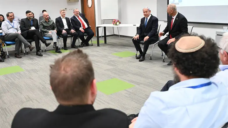 נתניהו עם המנכ"לים