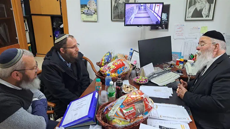 הרב קוסובר ורבני ת"ת מכמש
