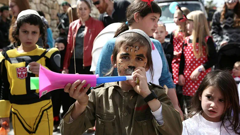 Purim in Hebron