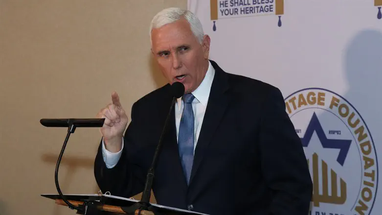 Mike Pence at IHF book signing event