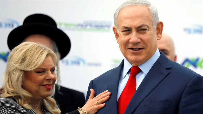 Сара и Биньямин Нетаньяху 