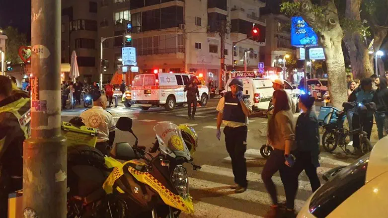 На месте теракта в Тель-Авиве