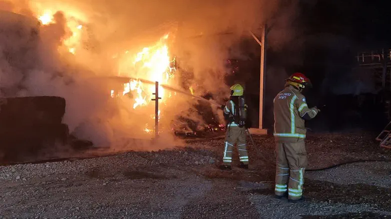 שריפת המתבן של ח"כ בן ברק