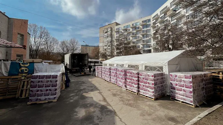 ההכנות לפסח באוקראינה