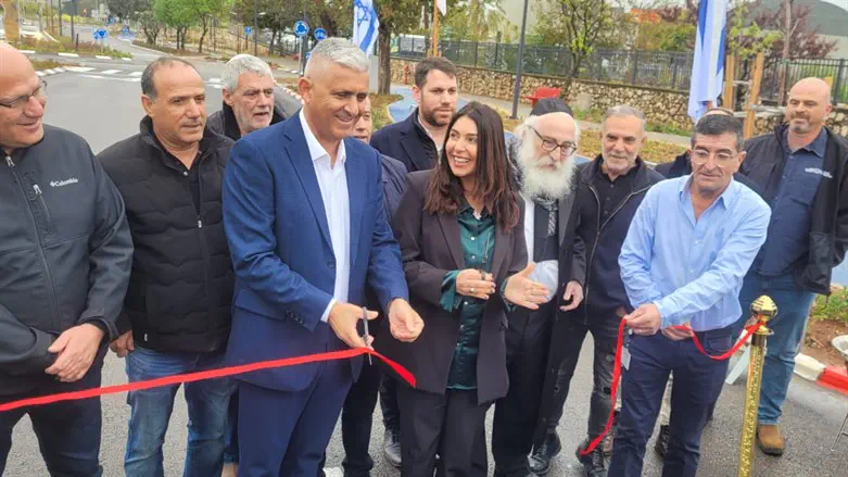 חנוכת הכניסה החדשה לחצור