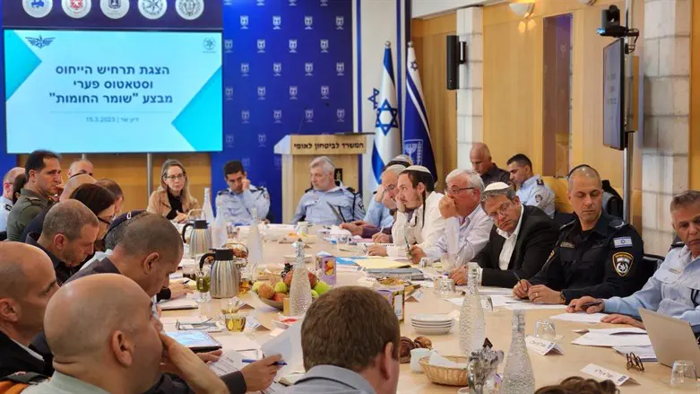 הדיון בראשות בן גביר