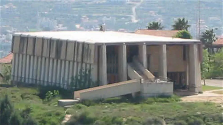 The modern Mishkan in Shilo