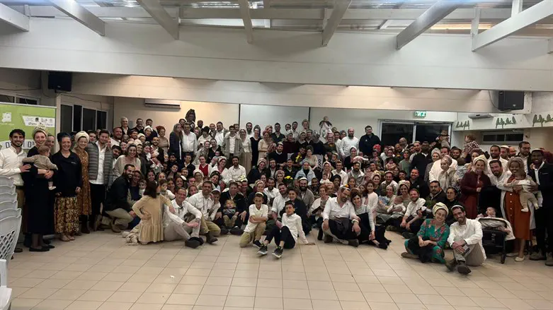 משתתפי השבת של תנועת הבוגרים של בני עקיבא