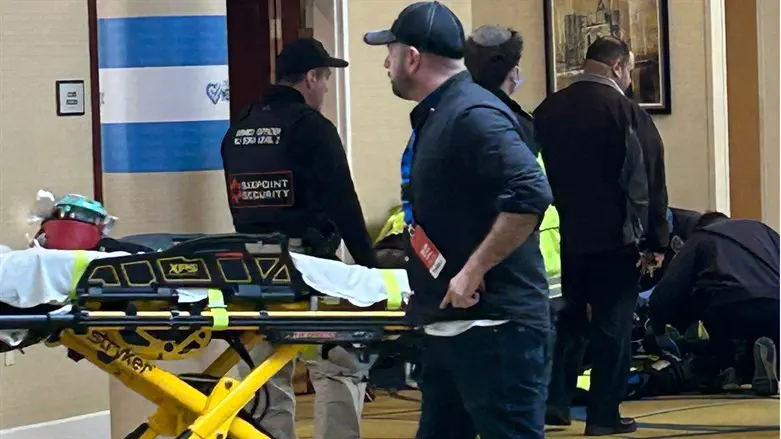 הטיפול באזרח האמריקני שחטף התקף אסטמה