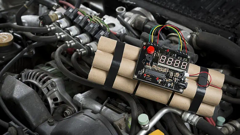 מטען חבלה ברכב. אילוסטרציה