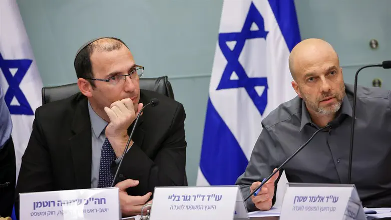 ח"כ רוטמן ועו"ד גור בליי