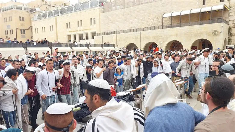 התפילה הבוקר