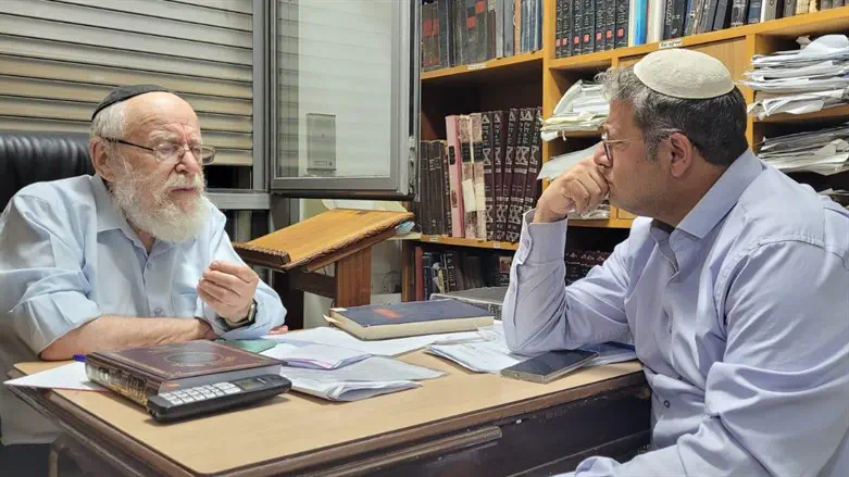 הרב ליאור ובן גביר