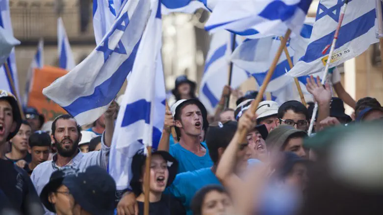 Pro-Israel rally (illustrative)