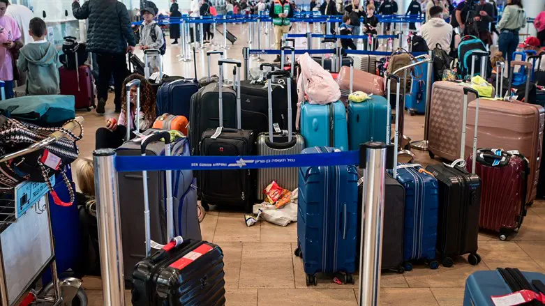 השביתה בנמל התעופה בן גוריון