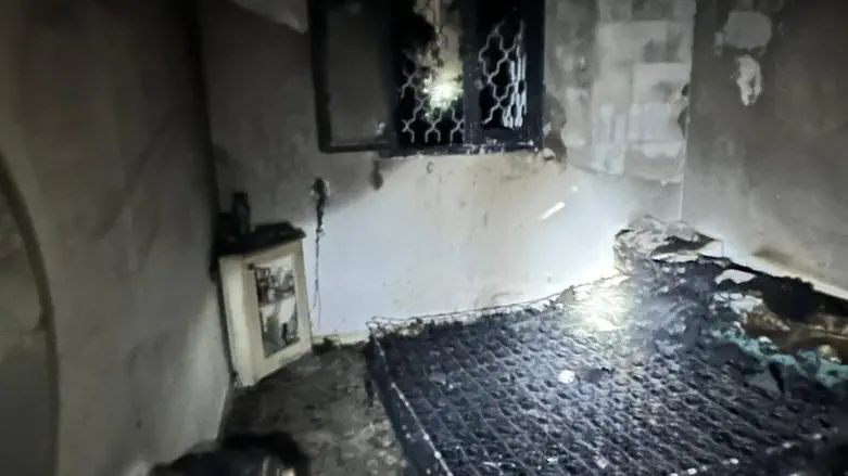 apartment damaged in fire