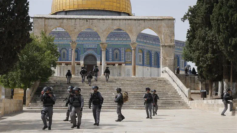 שוטרים בהר הבית