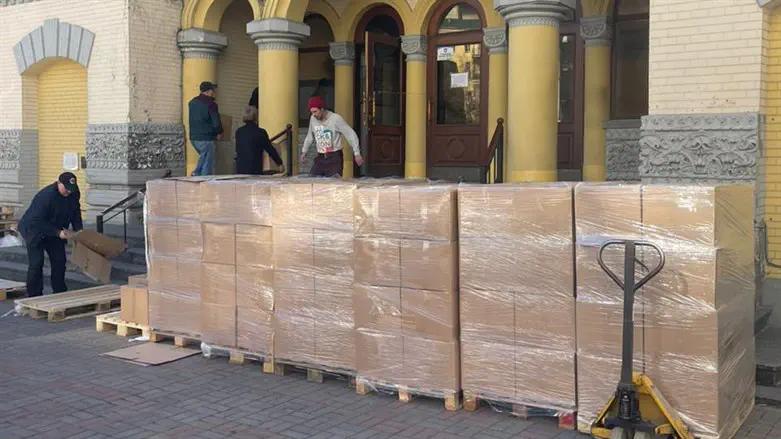 ההכנות לליל הסדר באוקראינה