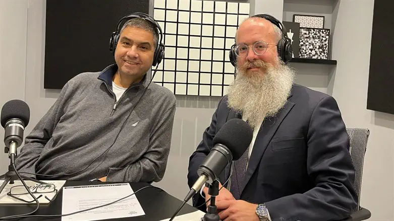 הרב שמואל ביסטריצקי ודודו סעדה