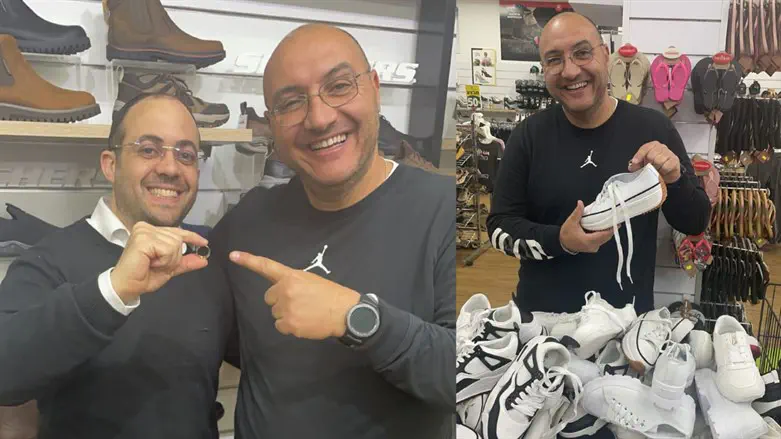 טבעת הנישואין נמצאה בתוך נעל